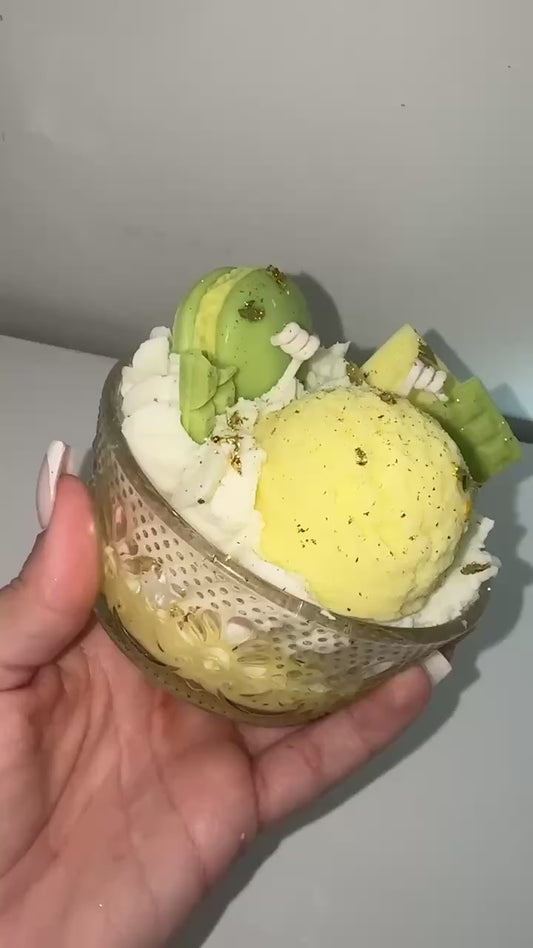 Bougie Chantilly Citron 🍋 Zeste
d'Éclat !